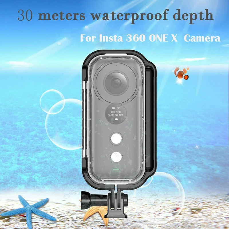 

for Insta 360 ONE X Camera 30 Meters Waterproof Depth Dive Protective Case