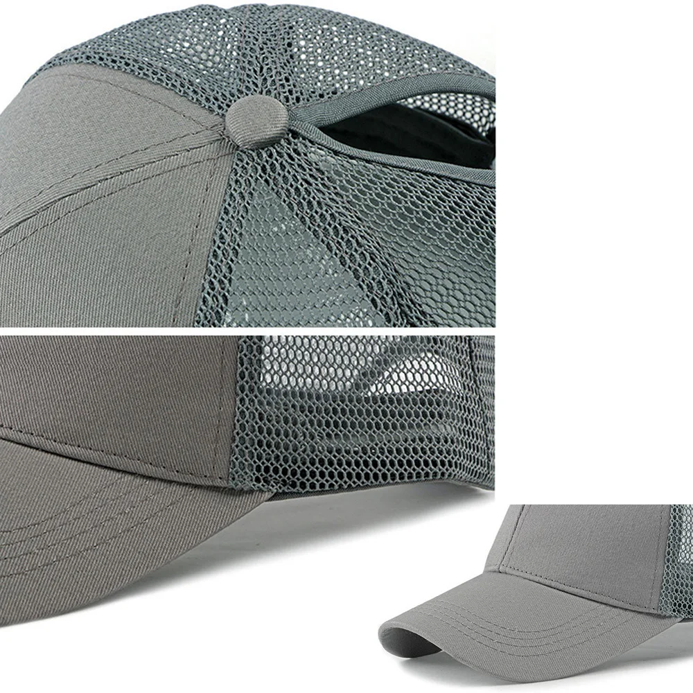 6 цветов Бейсболка s Мужская Женская кепка мужская Snapback хип хоп шляпа папа шляпа летняя дышащая сетка Gorras унисекс уличная кость