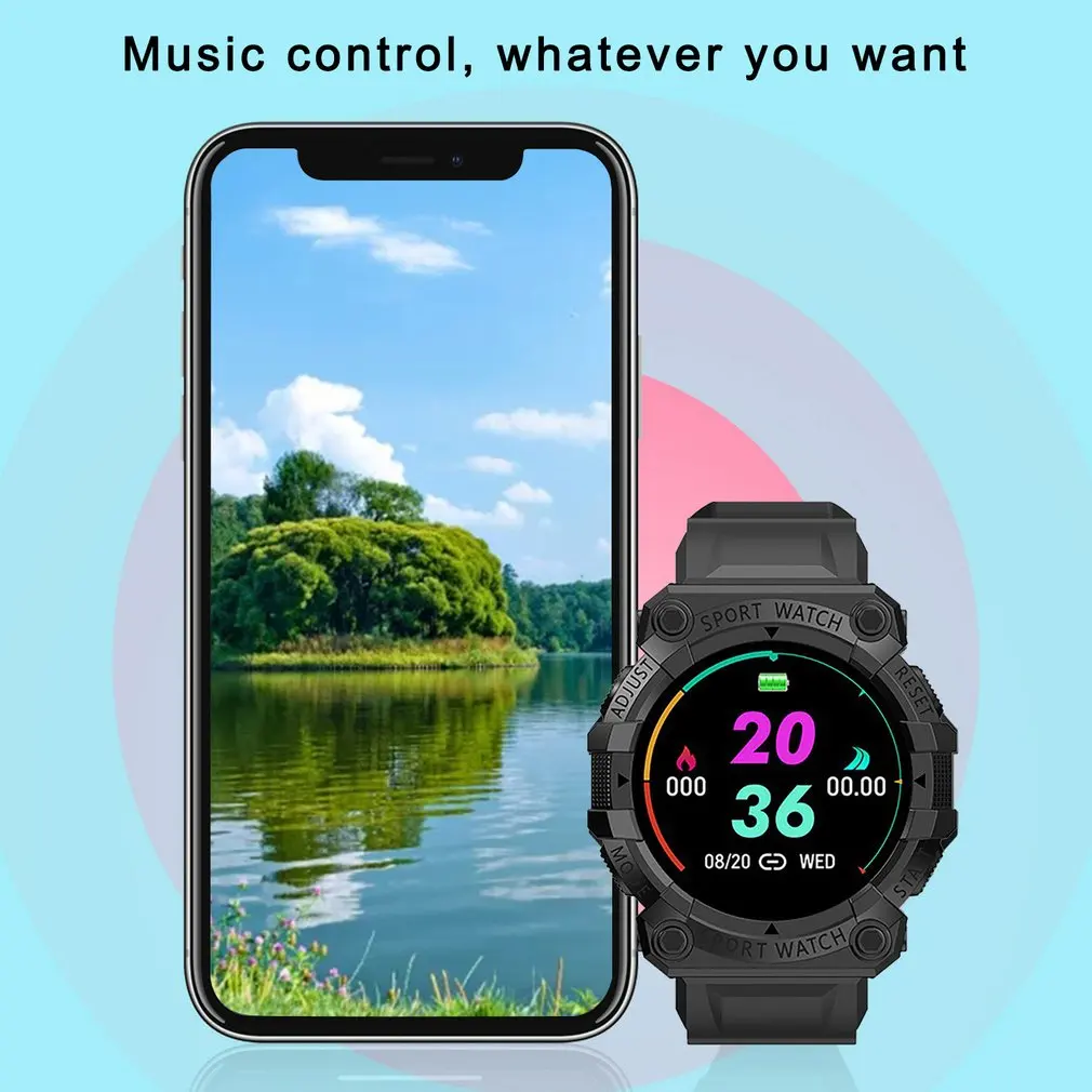 Новинка, Смарт-часы FD68S с сенсорным экраном 1,44 дюйма для мужчин и  женщин, Смарт-часы с пульсометром, беспроводные наручные часы для фитнеса,  спортивные Смарт-часы | АлиЭкспресс