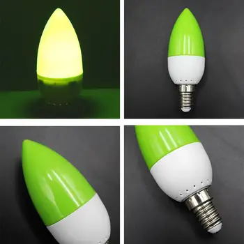

Bright Candle Light AC 220V 2W Household Accessory Indoor Outdoor Lighting Fixture Light Bulb LED Bulb 2835 E27/E14 Home Room