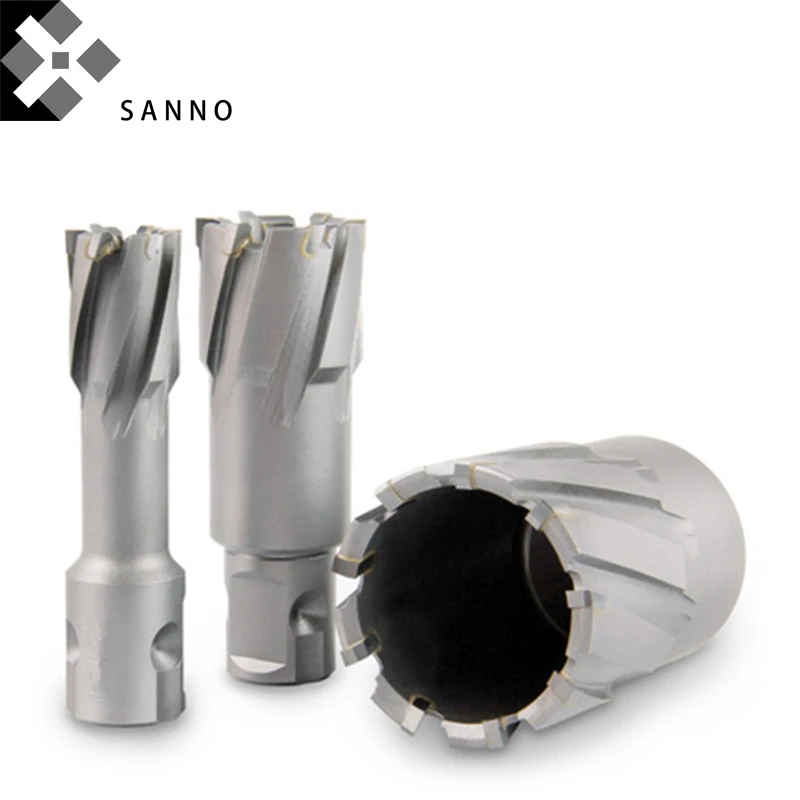 High quality Annular Cutter With Weldon Shank D12 x H35  D23 x H35  D39 x H35 for drilling most of mild and structure steel (2)