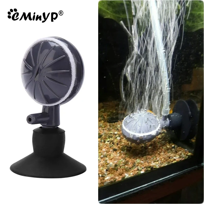 Aquarium Air Stone Adjustable Oxygen Bubble Stone Fish Tank Oxygen Pump