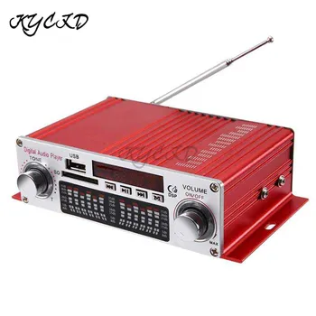 

HI-FI Digital Audio Amplifier 2CH 30W+30W DSP Stereo Car Home Power Amplifier TF USB FM DVD MP3 IR Remote Tone Volume Control