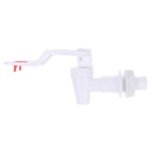 2 Pcs Water Dispenser Replacement Push Type White Plastic Tap Faucet 2 Pcs Water Dispenser Replacement Push Type White Plastic Tap Faucet