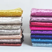 25 センチメートル * 34 センチメートルアイスベルベット生地金のベルベットの革 diy のソフトバッグのソファカーテン室内装飾(China)