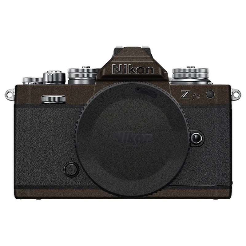 Nikon Zfc アンバーブラウン+スキンシール黒