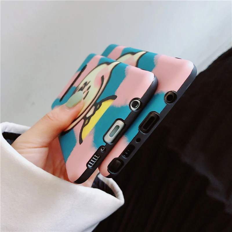 Cute Boy Charlie brown Phone Case For Samsung Galaxy S9 S8 S10 Plus Note 9 Note 8 Soft Silicone Peanuts Cartoon Case Cover