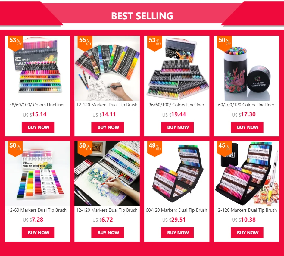 Best Colored Pen Sets for Drawing and Writing –