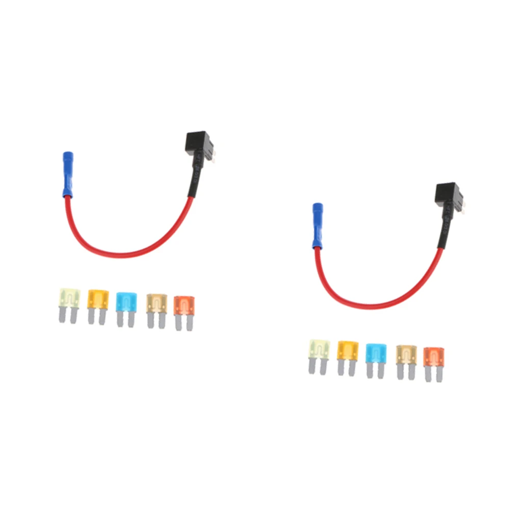 10 шт. 5Amp 7.5Amp 10Amp 15Amp 20Amp и Add-a-circuit держатель крана адаптер