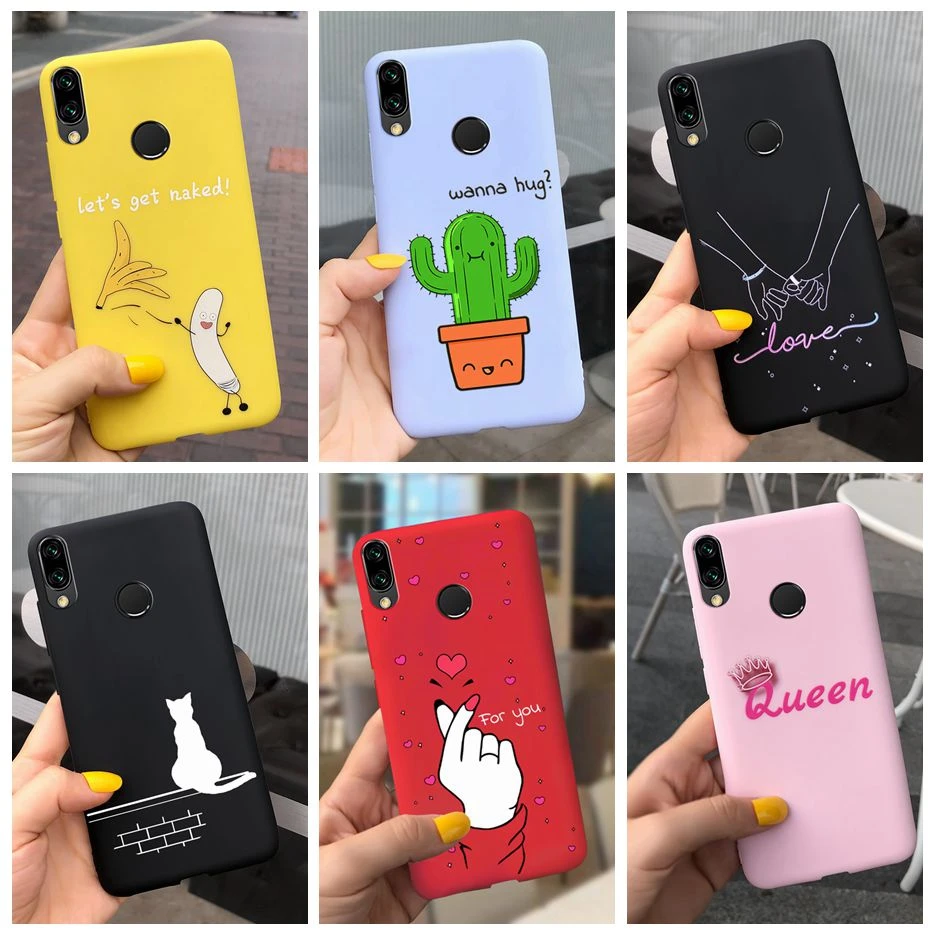 Funda de silicona suave con animados para P20 Lite, carcasa de TPU para teléfono, P20Lite P 20 Lite|Fundas antigolpes teléfono| - AliExpress