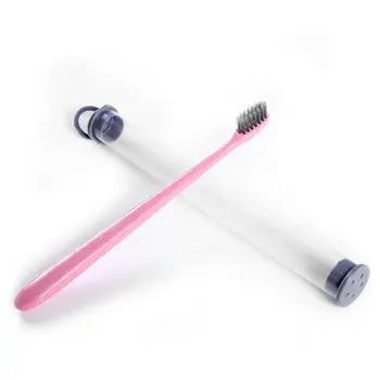 

Wheat-straw Environmentally-friendly Toothbrush Portable Fine And Soft Brushing Anti-bleeding Toothbrush For Adults