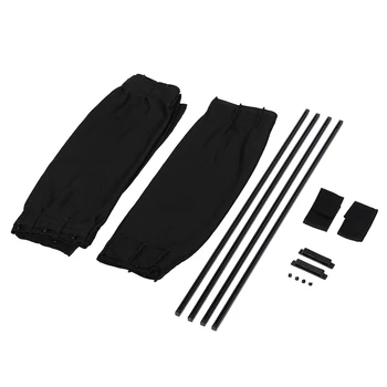 

2 X 50s High Quality Anti-UV Cloth, Heat Insulation Car Sun Shade Window Curtain Adjustable SunShade Drape Visor Valance Curtain