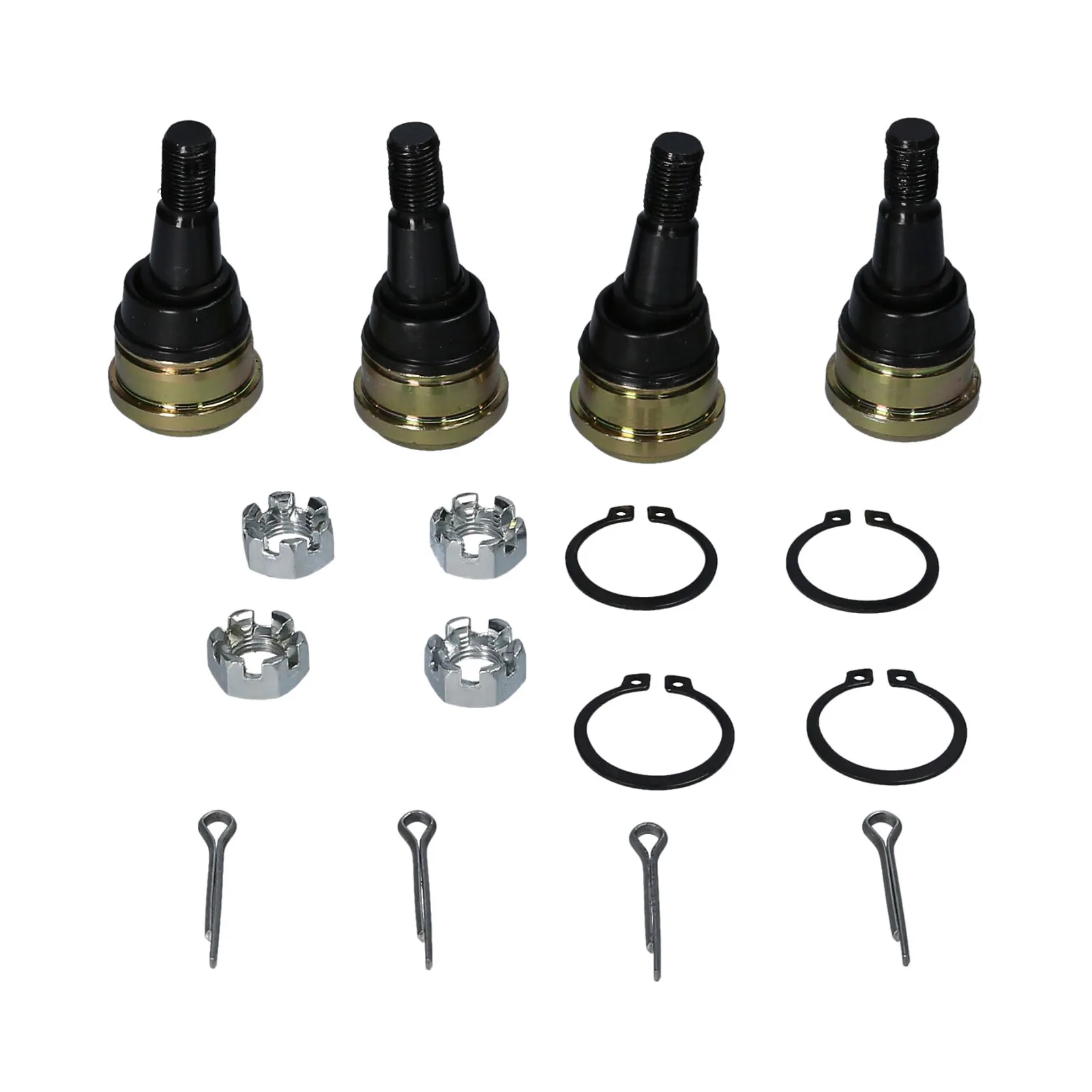 4PCS Upper & Lower Ball Joints Set Replacement for Polaris Predator 500 2003-2007 HI3233BJ132JB