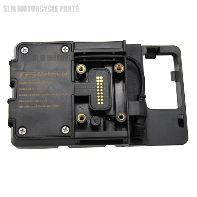 

For R1200GS LC/ADV 2013-2018 Navegação Motocicleta Suporte USB de Carregamento USB Do Telefone Móvel de Montagem Para BMW R 1200