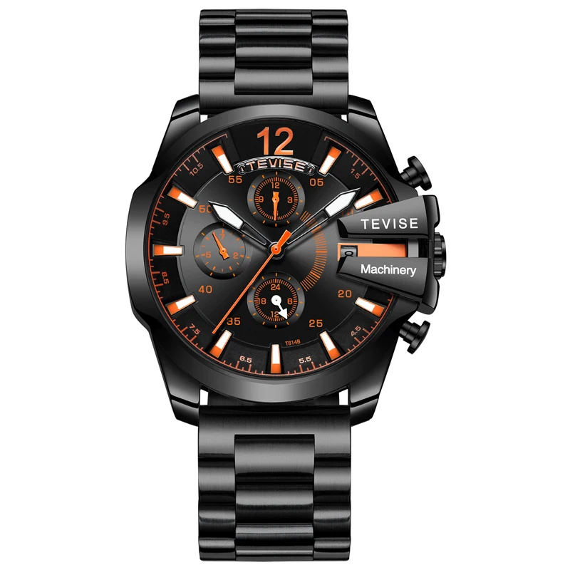 

Tevise Top Brand Luxury Fashion Watch Men Automatic Mechanical Watches Male Sports Watches Waterproof Clock Relogio Masculino