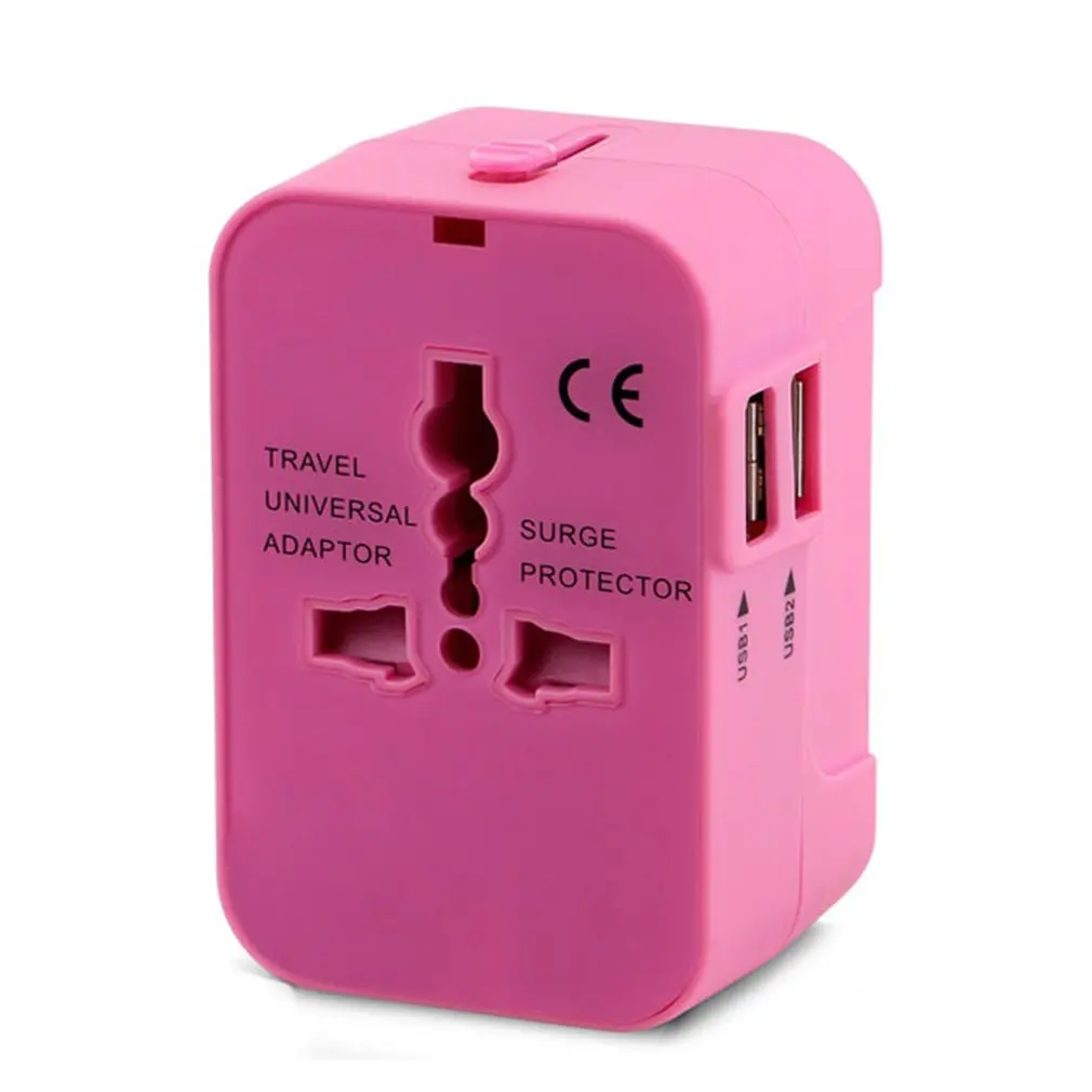WTA-502U 2USB многофункциональный дорожный переключатель вилка многофункциональное преобразование европейский стандартный штекер конвертер