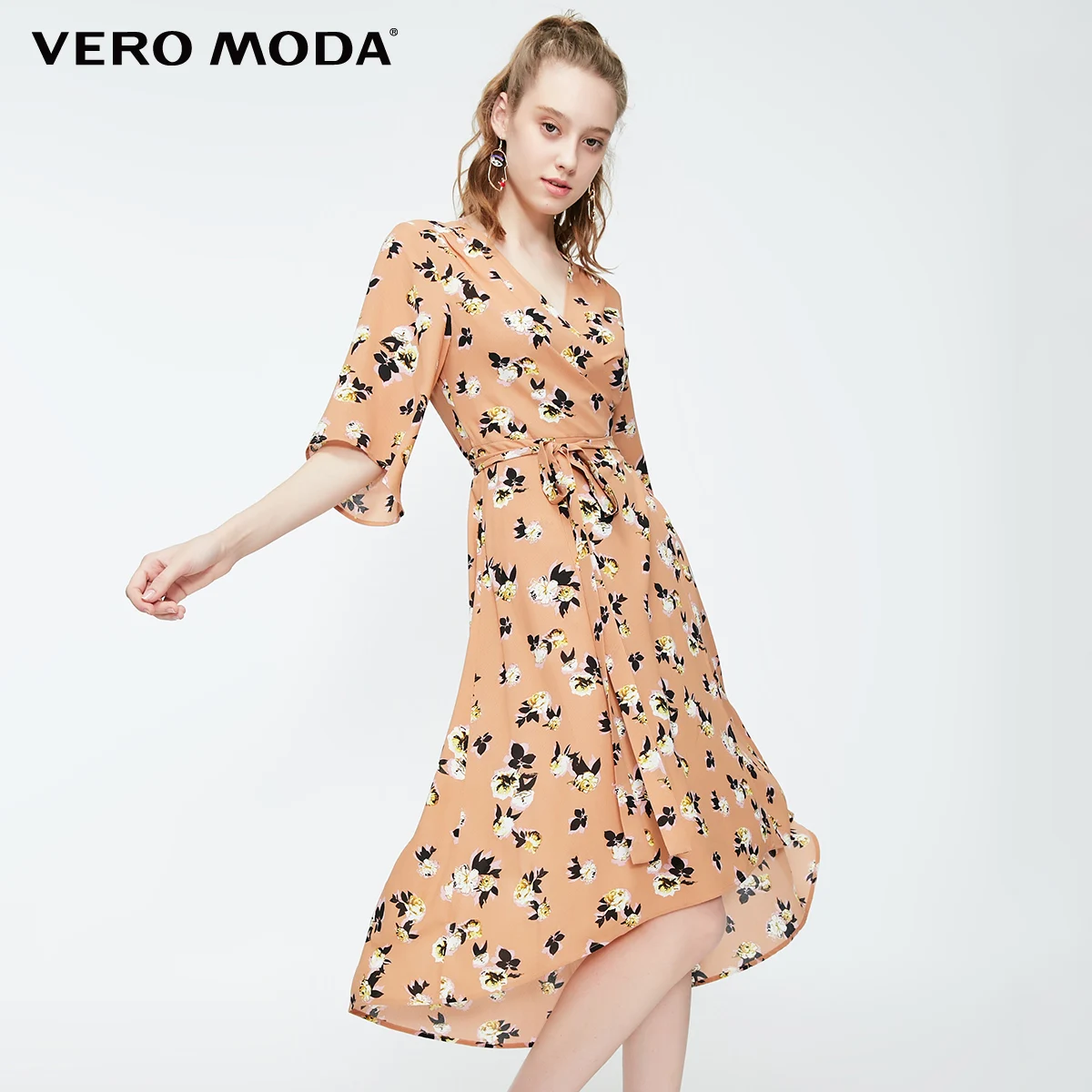 elbow sleeve summer dresses