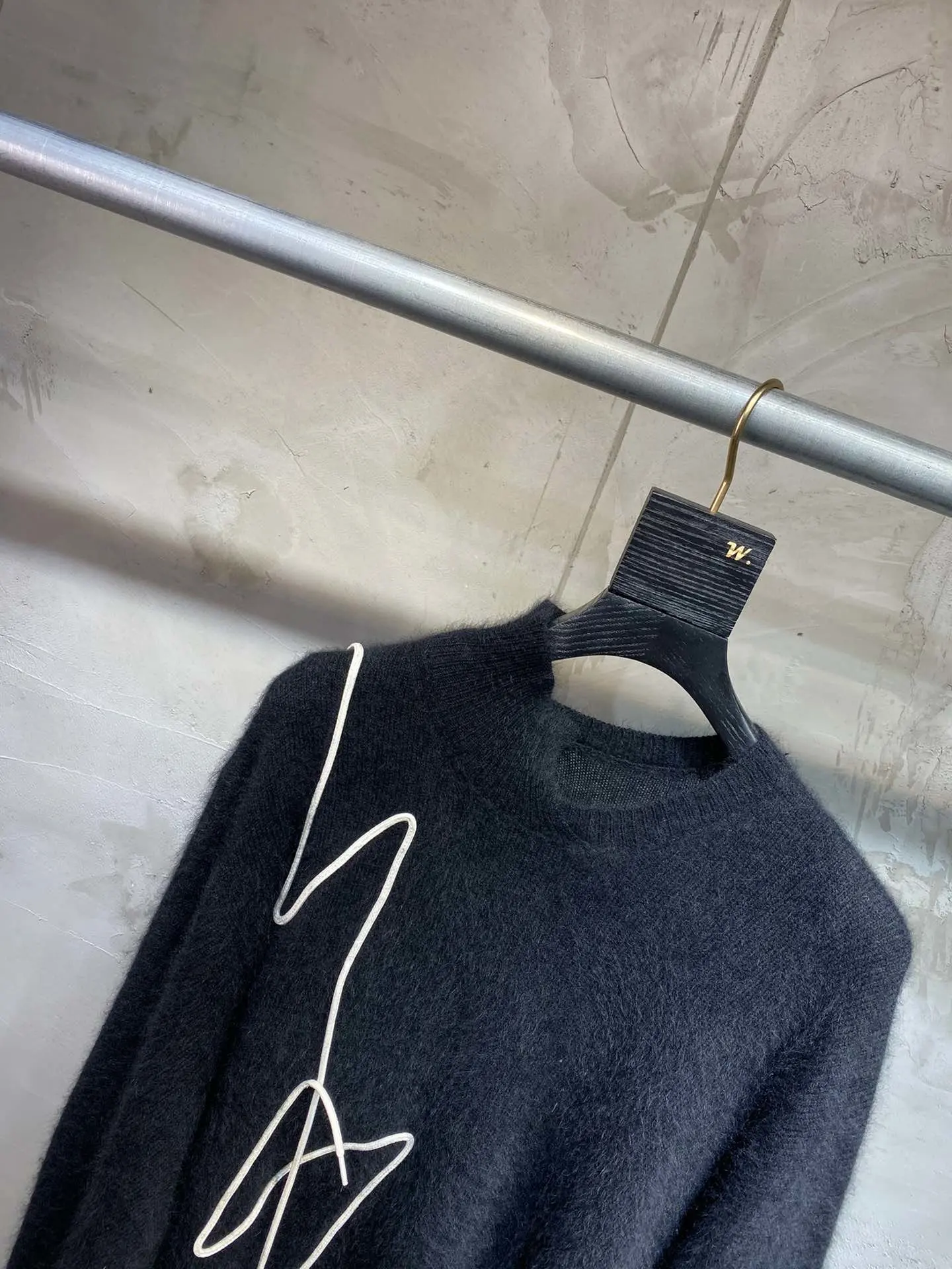 Женский модный сексуальный Повседневный свитер с длинными рукавами и асимметричным воротником 1113