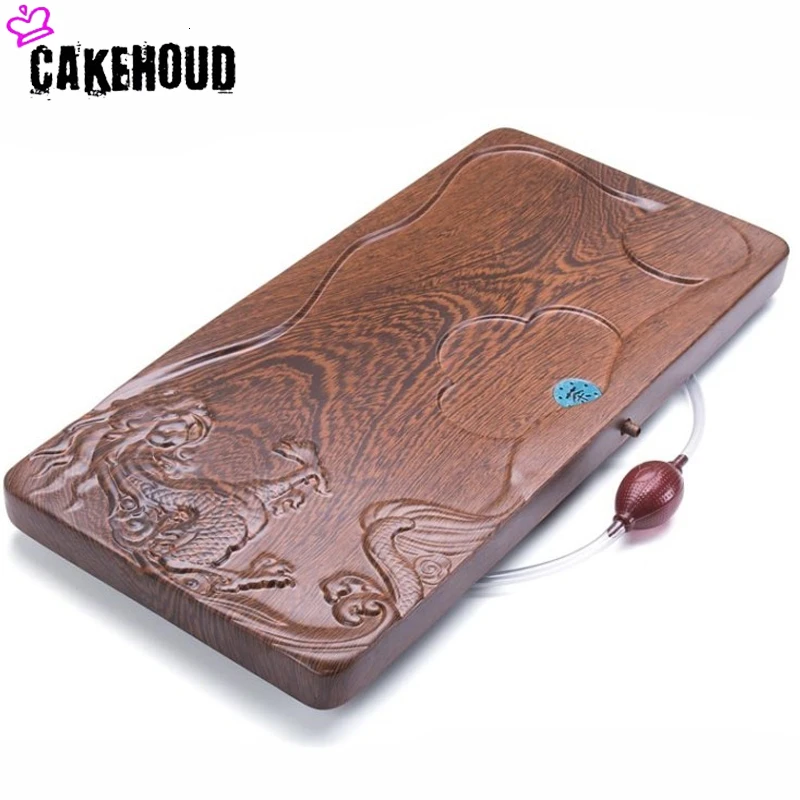 CAKEHOUD домашний чайный набор кунг-фу пуэр чайный поднос китайский практичный деревянный чайный набор поддон набор Китай чайная церемония аксессуары