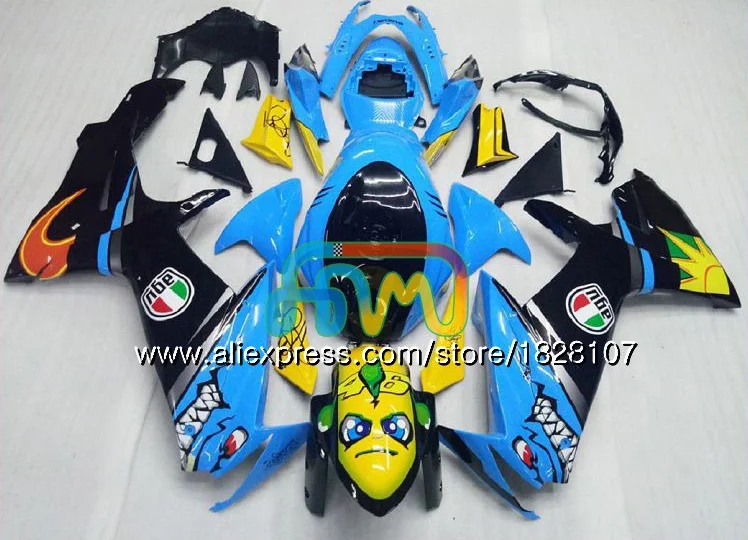 Инъекции для SUZUKI GSXR 600 750 GSXR750, возрастом 11, 12, 13, 14, 15, 39BS. 0 K11 GSXR600 2011 2012 2013 обтекатель черый белый - Цвет: No. 20 No tank cover