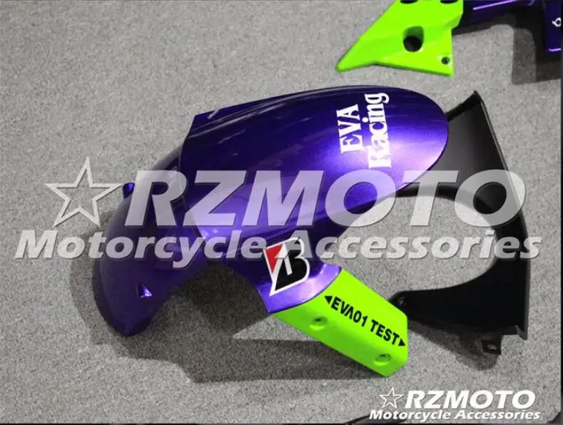 4 подарки ABS литьевая форма мотоцикл Полный обтекатели подходит для Kawasaki ZX-6R 09 10 11 12 2009-2012 набор на заказ фиолетовый зеленый