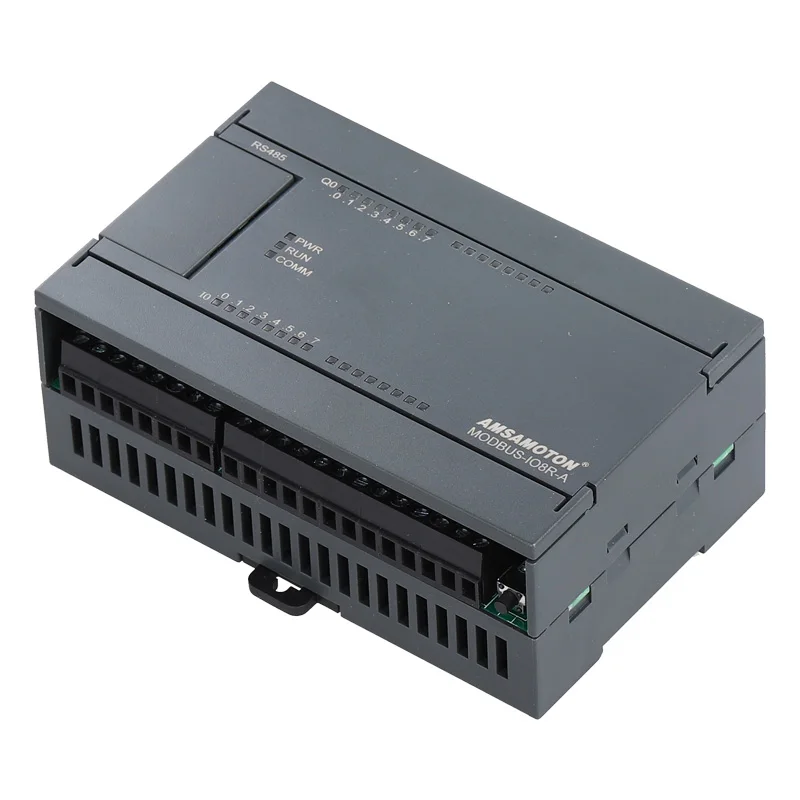 

MODBUS-RTU Industrial Grade 8DI/8DO 6AI/1AO Analog Output Relay Module 16I/16O/32I/32T Modbus Extensible Module