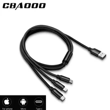 3 в 1 Usb зарядный кабель мобильного телефона Micro type кабель usb-c/HDMI для MacBook Pro Iphone Xs X 8 7 6 Android samsung huawei Xiaomi зарядное устройство Шнур