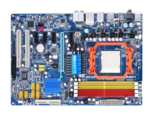 Разъем AM3 для AMD 770 Gigabyte GA-MA770-US3 материнская плата DDR2 16 Гб GA MA770-US3 настольная системная плата ATX используется PCI-E X16