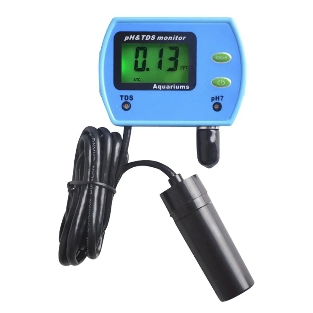 

Portable Digital PH/TDS Meter Detector Precision Water Quality Purity Tester Pen Filter Measuring for Aquarium