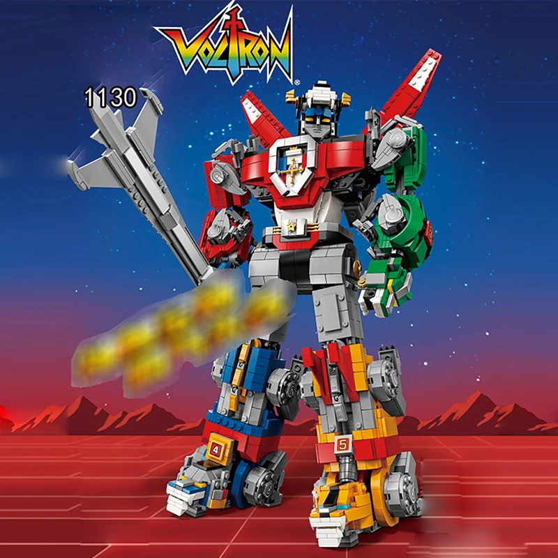 

16057 Ideas Series Voltron Defender of The Universe Model 2334Pcs Building Block Bricks Toys Compatible with 21311 Children Gift