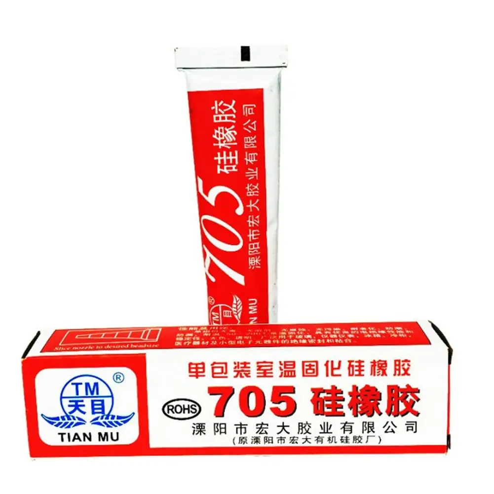 Silicone Rubber Sealant Adhesive Glue High Temperature Resistant Insulation Waterproof Glue