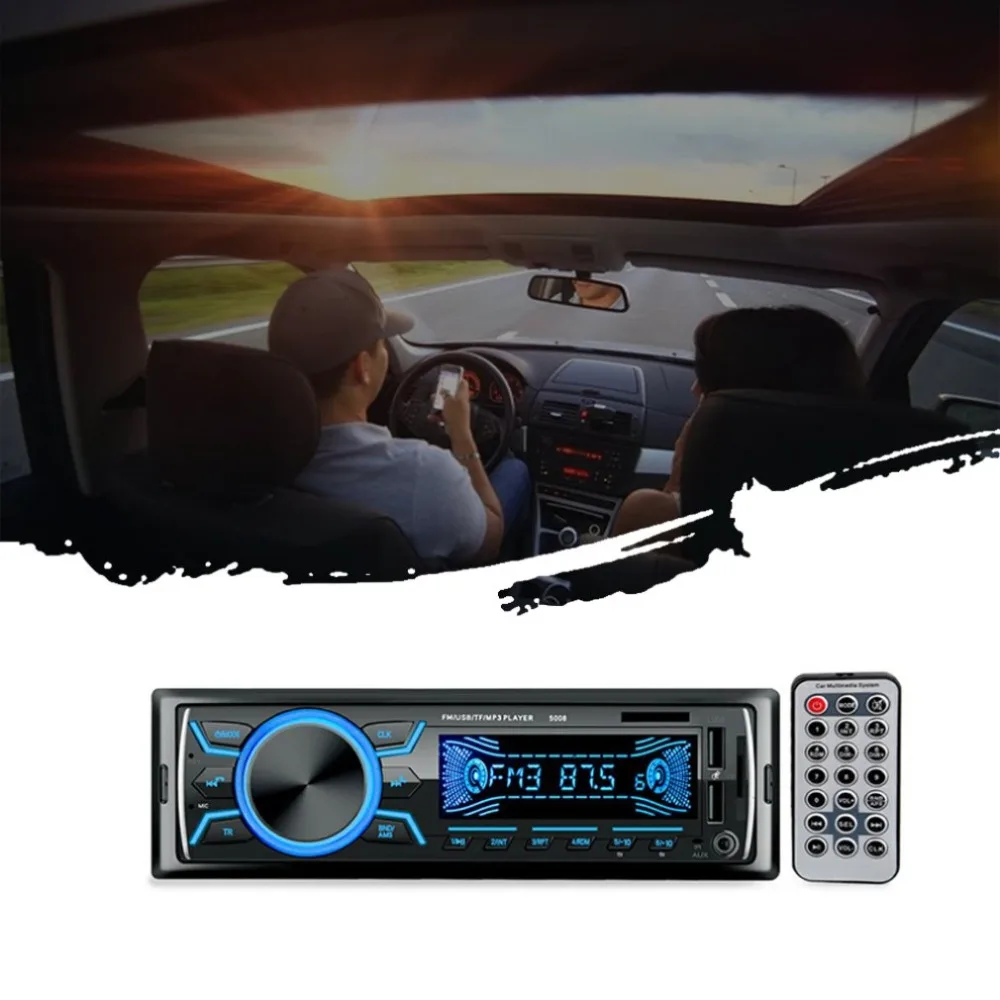 12V Универсальный беспроводной двойной Usb Автомобильный MP3-плеер Автомобильный Mp3 беспроводной автомобильный зарядное устройство двойной Usb 5008