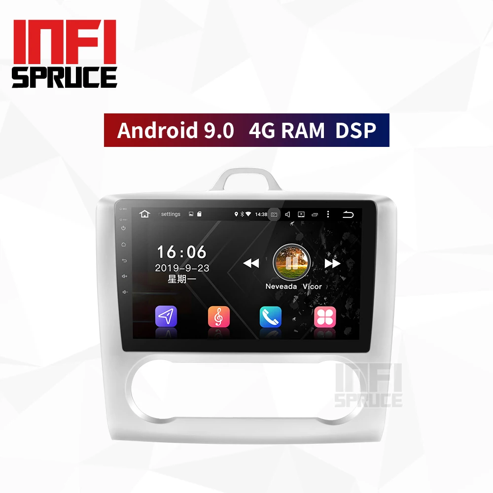 Автомобильный dvd-диск на Android 9 0 для Ford focus EXI AT 2004 05 06 07 08 09 10 11 с радио gps-навигацией