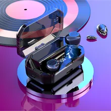 G03 Bluetooth наушники 5,0 светодиодный дисплей экран водонепроницаемый бинауральный Спорт Беспроводная Bluetooth гарнитура для iPhone/huawei