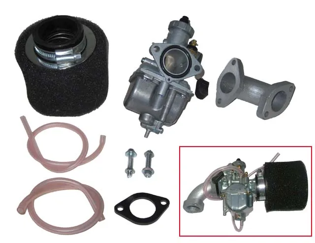 MIKUNI 125cc 140cc Dirt bike питбайк VM22 карбюратор 38 мм воздушный фильтр 56-2 впускной коллектор для 125 140 горизонтальный двигатель PZ26