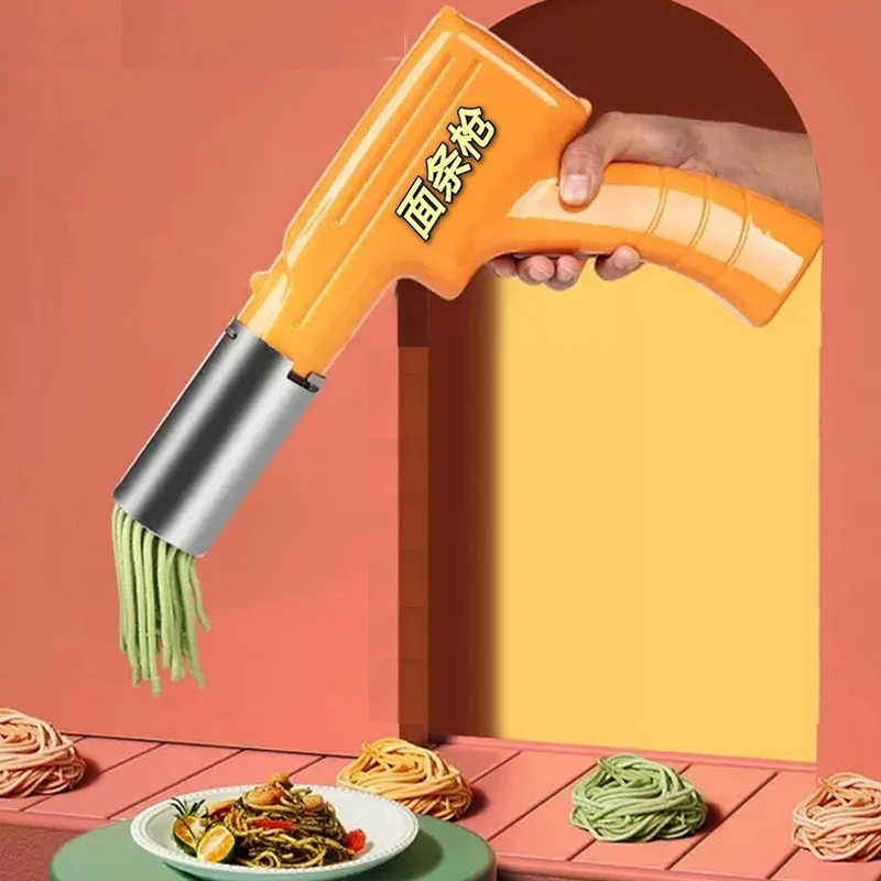 110v 220v Electric Noodle Press Machine Pasta Maker automatic Dough Noodles Handheld Spaghetti maker for home use