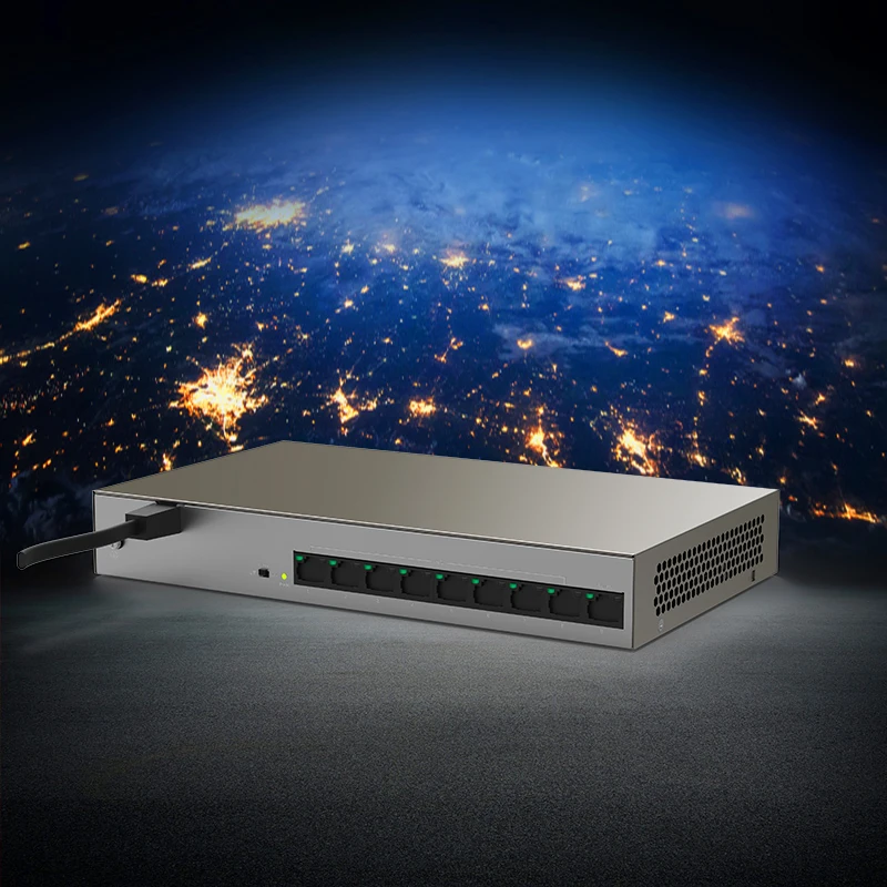 Tenda TEG1109P-8-102W гигабитный коммутатор POE сетевой коммутатор ethernet 9*10 100 1000 Мбит/с RJ45 порт 18 Гбит/с коммутационная емкость Plug Play