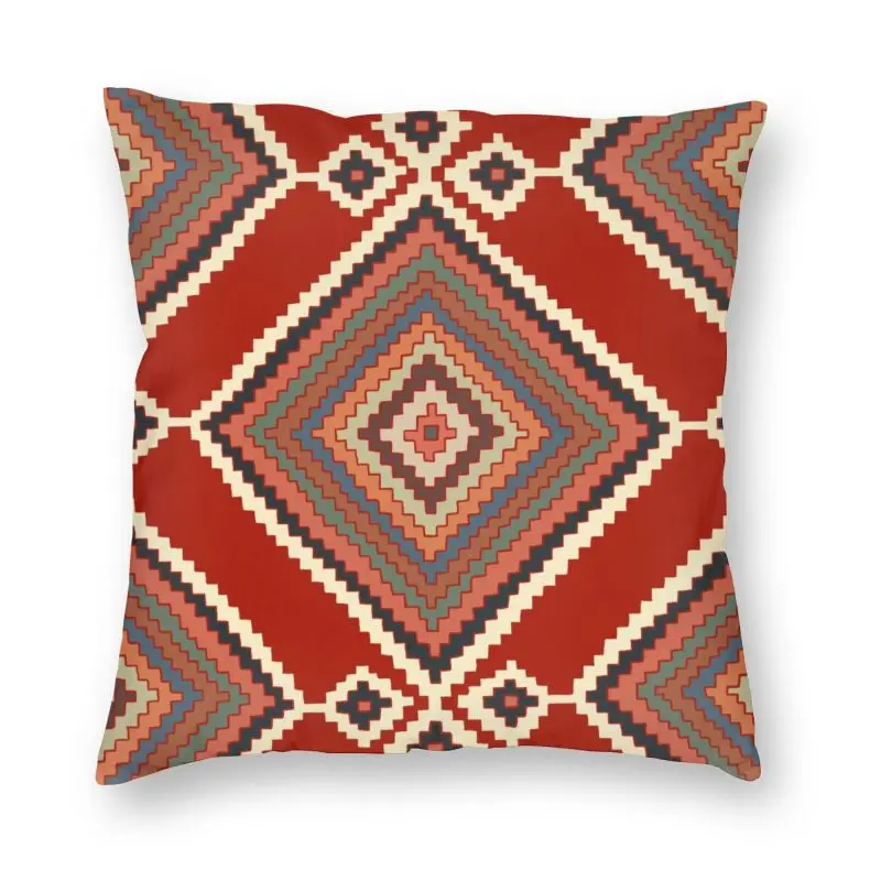 

Турецкий этнический наволочка Kilim с алмазным узором, персидский Племенной ковер, наволочка для дивана, наволочка для подушки, домашний декоративный чехол