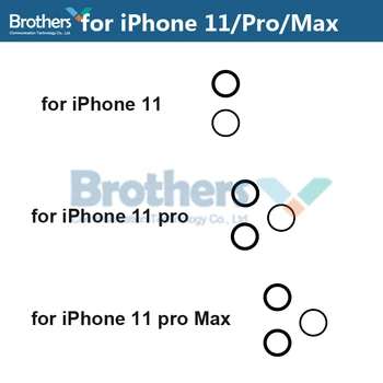 

Back Camera Lens for iPhone 11 11Pro Max Camera Glass for iPhone11 Camera Lens HD Cover Phone Repair Parts Replacement 1Set New