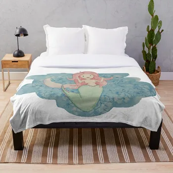 

Soft Blanket for Bed Sherpa Flannel Fleece Blanket Home Travel Sofa Soft Throw Blanket Finished With Your Sh T Mermaid