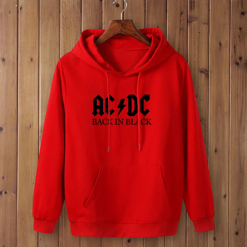 AC/DC Группа рок Харадзюку толстовки женские ACDC с буквенным принтом графические толстовки хип хоп Рэп Музыка длинный рукав Топ