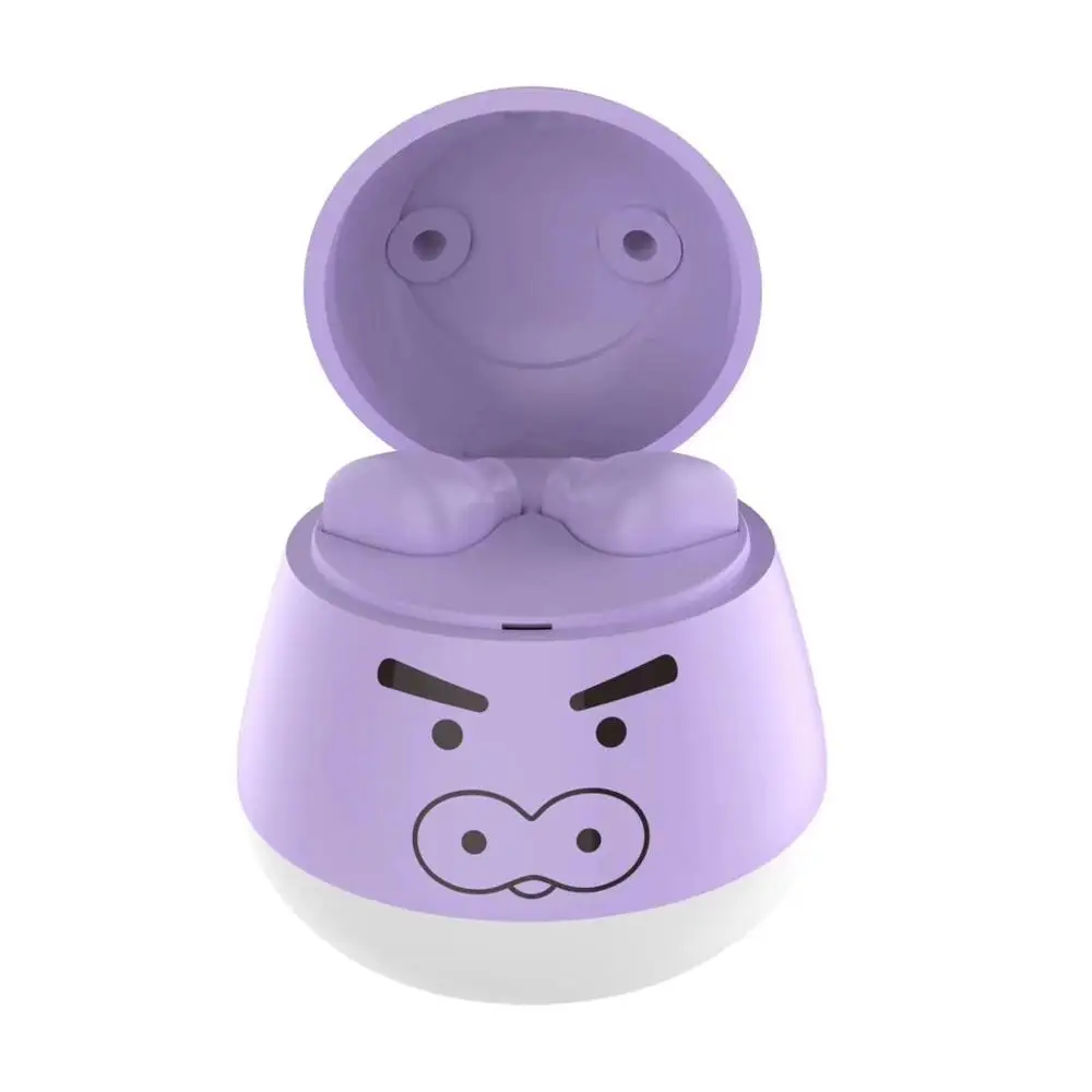Новые Bluetooth наушники для Airpods с милым мультяшным корпусом Bluetooth наушники+ защитная сумка-чехол для Air pods
