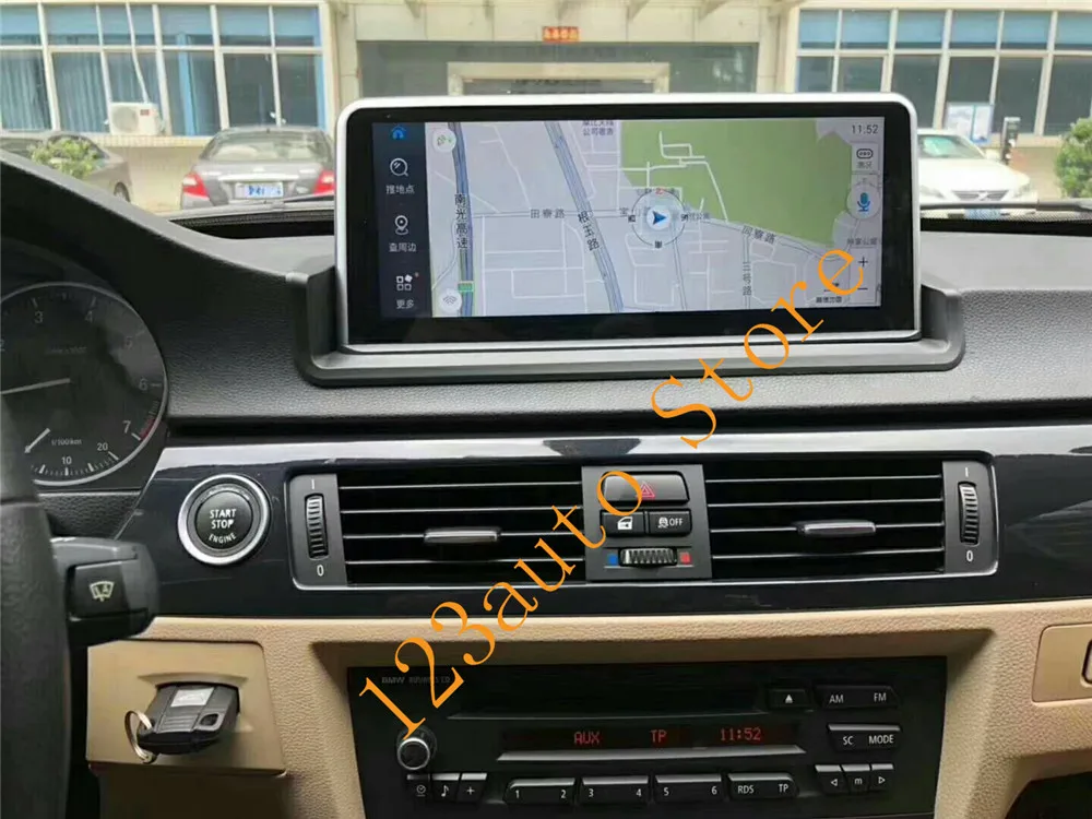 Автомобильный dvd плеер с GPS навигацией 10 25 &quotAndroid 0 4 Гб ОЗУ 32 ПЗУ для BMW 3 серия E90 E91