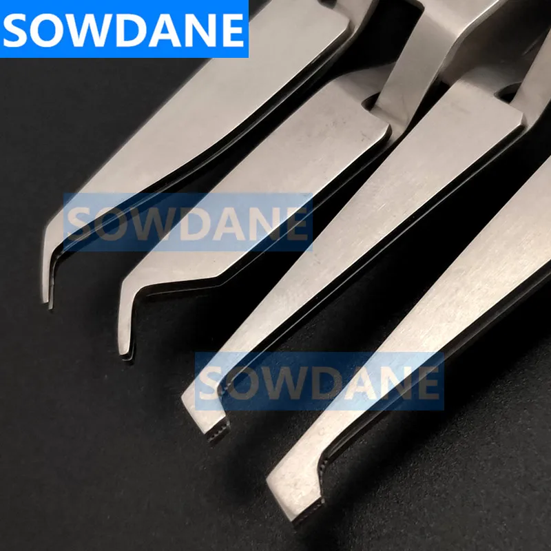 Denta Orthodontic Bracket Buccal Tube Bonding Tweezer Holder Placer Bracket Bonding Tweezer  Instrument Dentist Tool 3