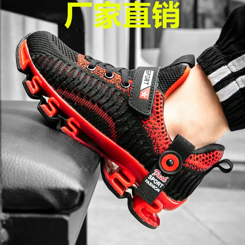 

BOY'S Shoes Spring And Autumn 2019 New Style Big Boy 7 Breathable Autumn 8 Young STUDENT'S Running Athletic Shoes Women's Fashio