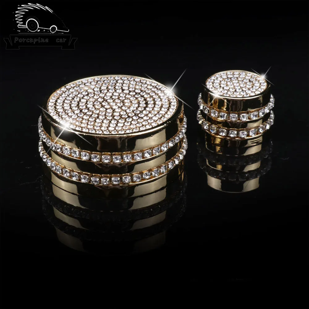 Gold Complete set Обновленная Автомобильная Мультимедийная ручка управления Кнопка регулировки громкости Чехлы для автомобиля-Стайлинг для Mazda Axela CX-4 CX-5 ATENZA аксессуары - Название цвета: Gold Complete set