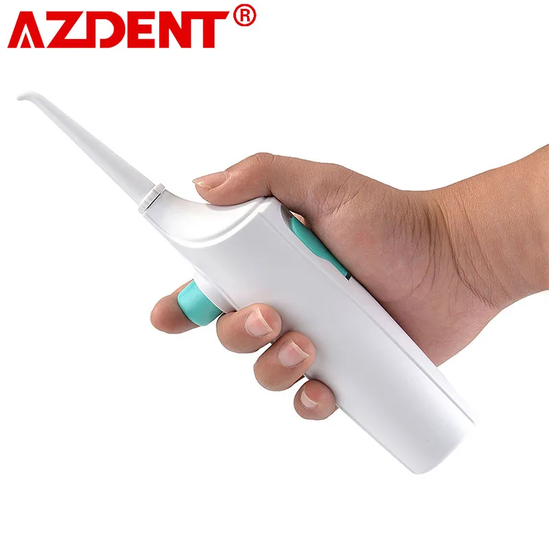 Azdent-irrigador Dental Mini, dispositivo de irrigación Dental por chorro de agua, limpieza de dientes, Cuidado Oral, familia