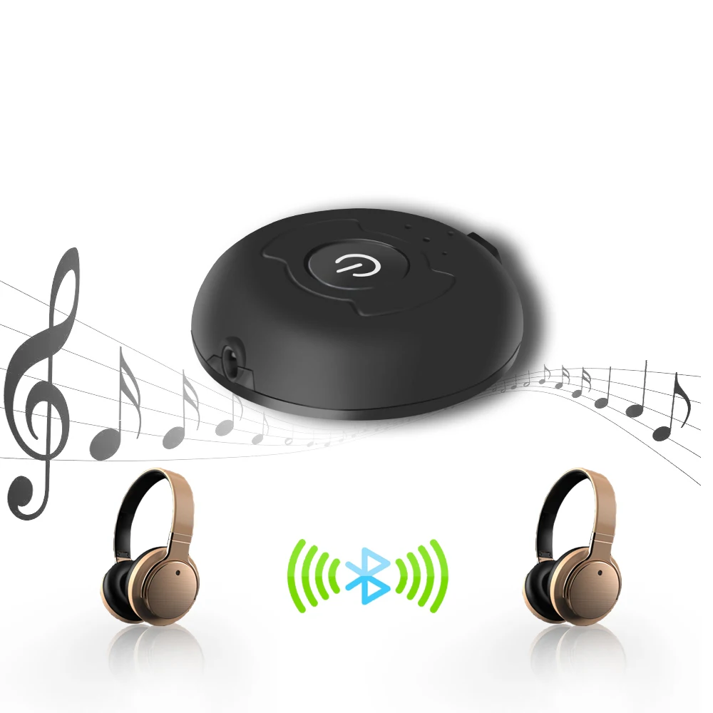 Беспроводной bluetooth-передатчик многоточечный Blutooth с аудио 3,5 мм Музыкальный стерео трансмитовый адаптер для ТВ ПК планшет MP3