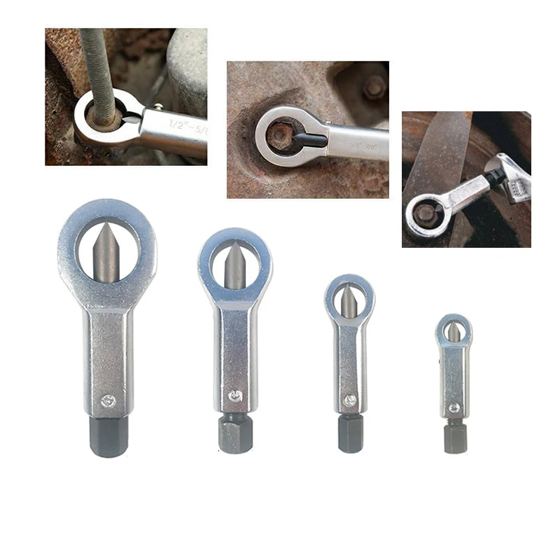 

Rusty Nut Splitter Remove Spanner Heavy Duty Rust Resistant Damaged Cutter Tool