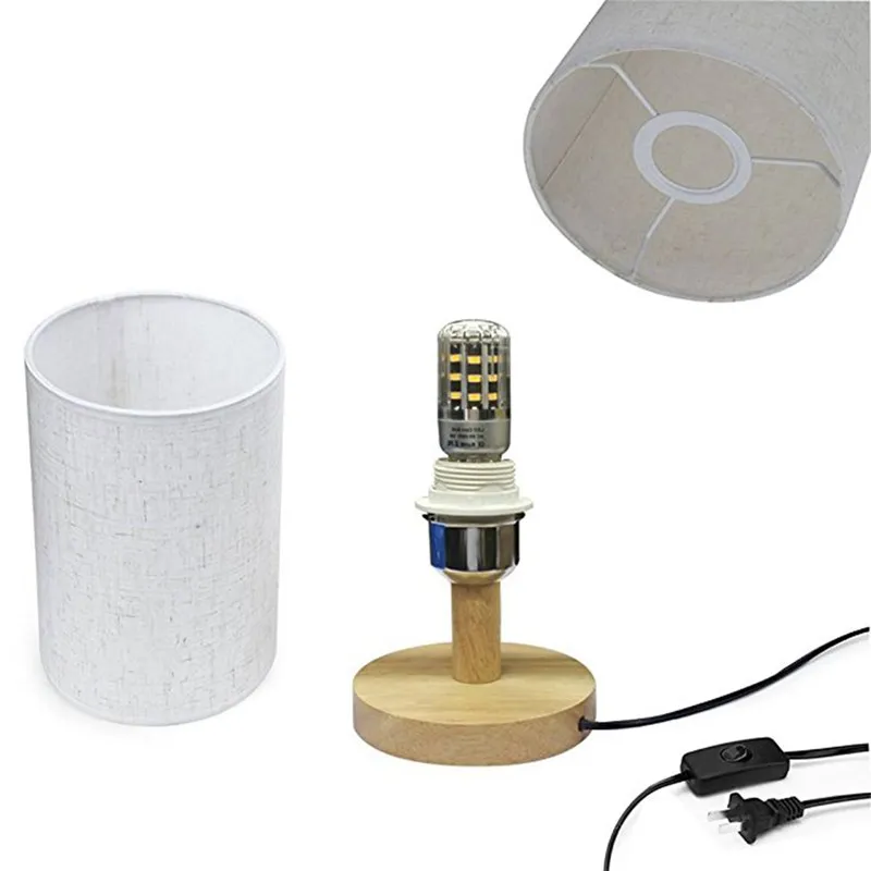 Промо-акция! Европейский стиль, современный минималистичный деревянный Настольный светильник с usb-разъемом, прикроватная лампа для спальни, домашний светильник для гостиной, спальни